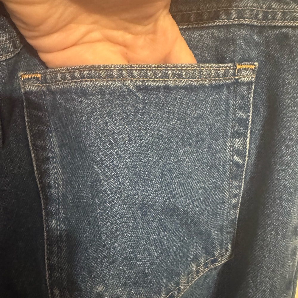 L.L. Bean Indigo Jeans   SIZE:   12 TALL      #Y - Picture 8 of 9